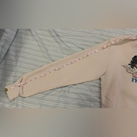 Vintage sweatshirt - pale pink crewneck - Fiorucci angels graphic - Picture 10 of 10
